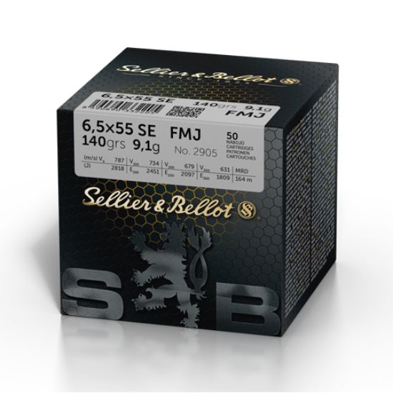 S&B 6,5x55 140FMJ (50 pk.)