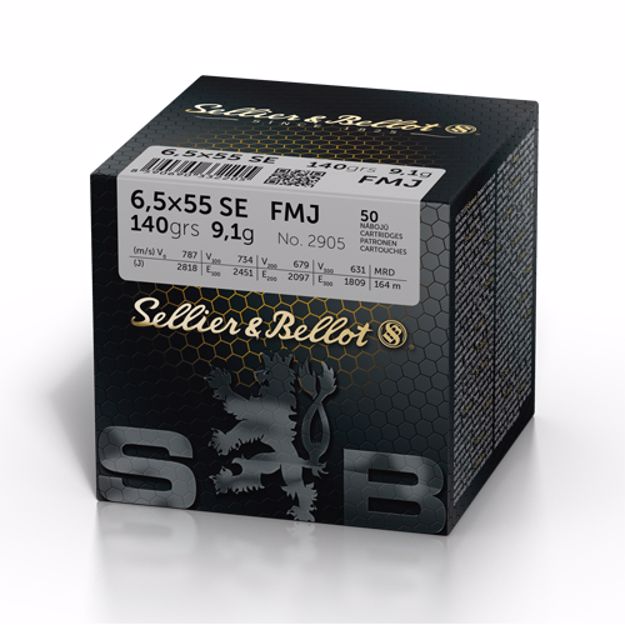 S&B 6,5x55 140FMJ (50 pk.)