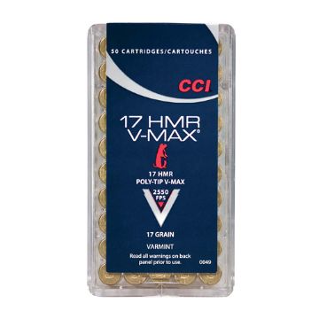 CCI 17 HMR 17GR V-MAX (50 pk.) CCI 17 HMR 17GR V-MAX (50 pk.)