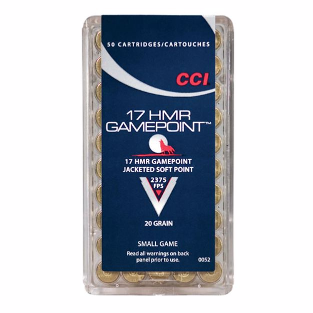 CCI 17 HMR GAME POINT 20 GR. SP (50 pk.)