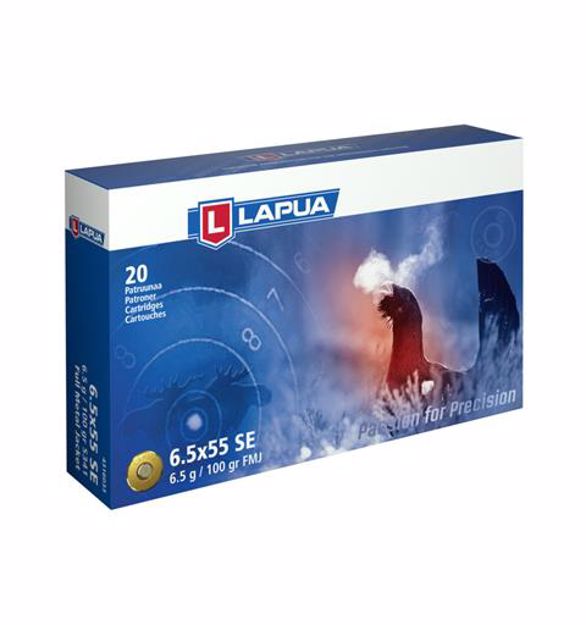 Lapua 6,5x55 6,5g / 100grs FMJ TRAINER