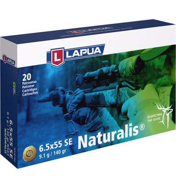 Lapua 6,5x55 9,1g / 140grs NATURALIS