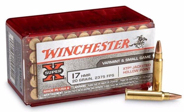 Winchester .17 HMR 20g JHP