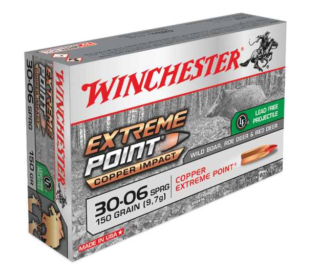 Winchester .30-06 Extreme Point Lead Free 150g