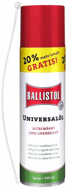 Ballistol Universal-olje 200ml +40ml GRATIS