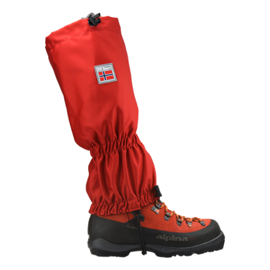 Lill-sport Canvas gamasjer Red S