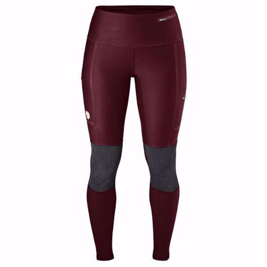 Bilde av Abisko Trekking Tights W Dark Garnet XS