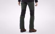 Bilde av Kaipak Trousers Curved W Dark Garnet-Dark Grey 34