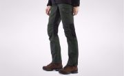 Bilde av Kaipak Trousers Curved W Dark Garnet-Dark Grey 34