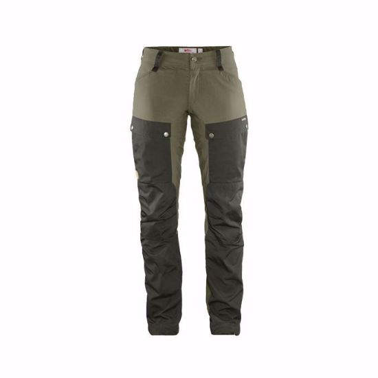 Bilde av Keb Trousers Curved W Short Deep Forest-Laurel Green 46