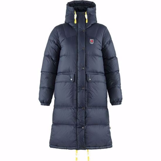 Bilde av Expedition Long Down Parka W UN Blue XXS