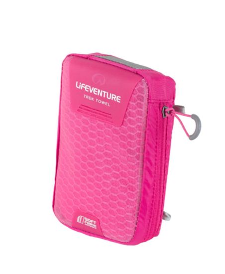 Turhåndkle SoftFibre Trek Towel - L Rosa 110 x 65 cm