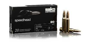 Sako 22-250 Speedhead FMJ 50gr / 3,2g Sako 22-250 Speedhead FMJ 50gr / 3,2g