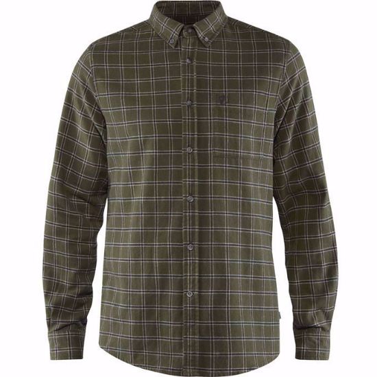 Bilde av Övik Flannel Shirt M Deep Forest XS