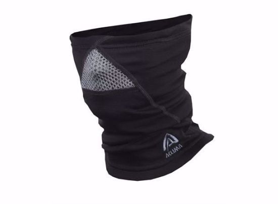 Bilde av DoubleWool Neckgaiter, Unisex Jet Black OneSize