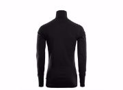 Bilde av DoubleWool Polo Shirt zip, Man Jet Black/Marengo XS
