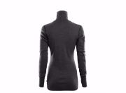 Bilde av DoubleWool Polo Shirt zip, Wom Marengo/Jet Black XS