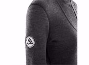 Bilde av DoubleWool Polo Shirt zip, Wom Marengo/Jet Black XS