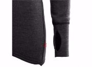Bilde av DoubleWool Polo Shirt zip, Wom Marengo/Jet Black XS