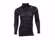 Bilde av WoolNet Polo Shirt with zip, M Jet Black XS