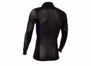 Bilde av WoolNet Polo Shirt with zip, M Jet Black XS