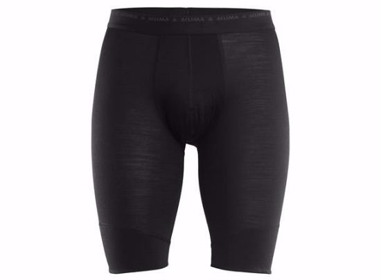 Bilde av LightWool Shorts (long), Man Jet Black XS