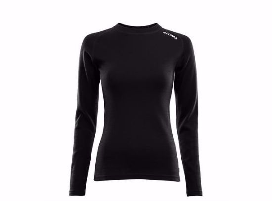 Bilde av WarmWool Crew Neck, Woman Jet Black XS