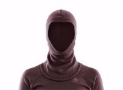 Bilde av WarmWool Hoodsweater Woman Fudge / Red Ochre XS