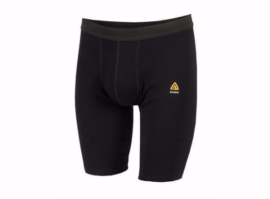 Bilde av WarmWool Shorts (long), Man Jet Black XS