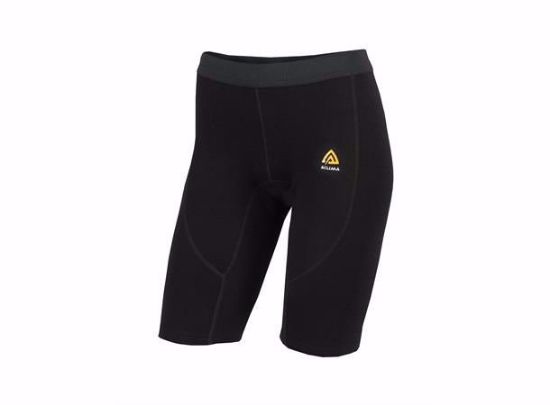 Bilde av WarmWool Shorts (long), Woman Jet Black 2XL