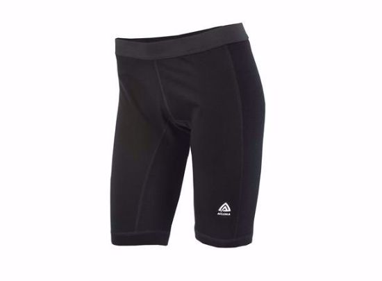 Bilde av WarmWool Shorts windst Woman Jet Black XS