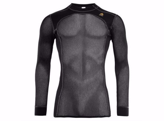Bilde av WoolNet Crew Neck shirt, Man Jet Black XL