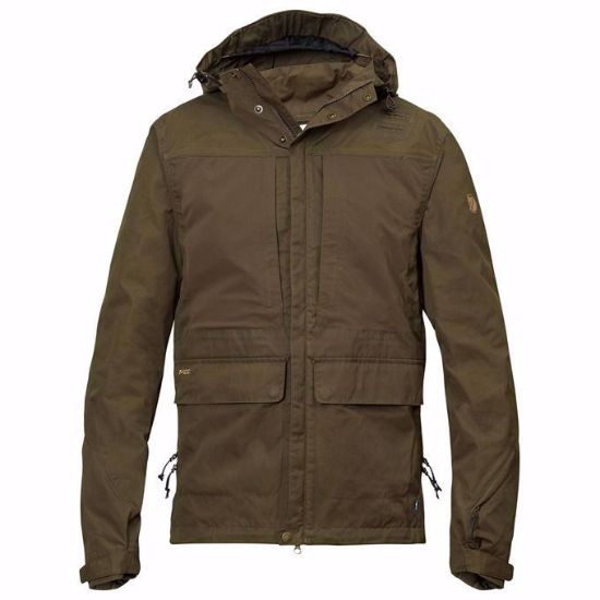 Bilde av Lappland Hybrid Jacket M Camo Green-Laurel Green S