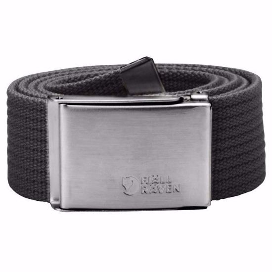 Bilde av Canvas Belt Dark Grey One Size