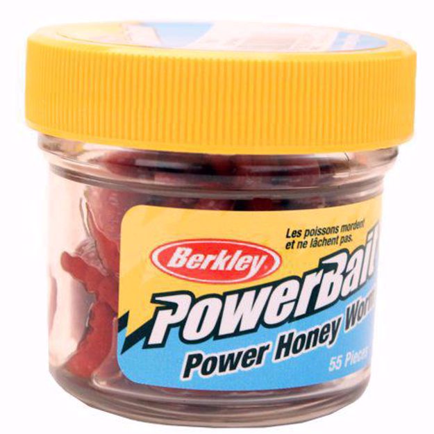 Bilde av Poverbait Honey Worms Red