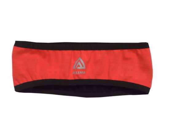 Bilde av Lightwool Headband High risk red/Iron gate OneSize