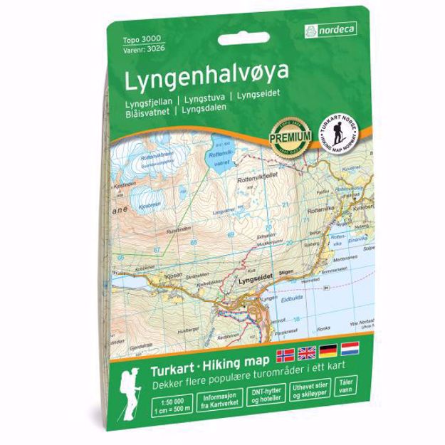 Bilde av Lyngenhalvøya Topo 3000