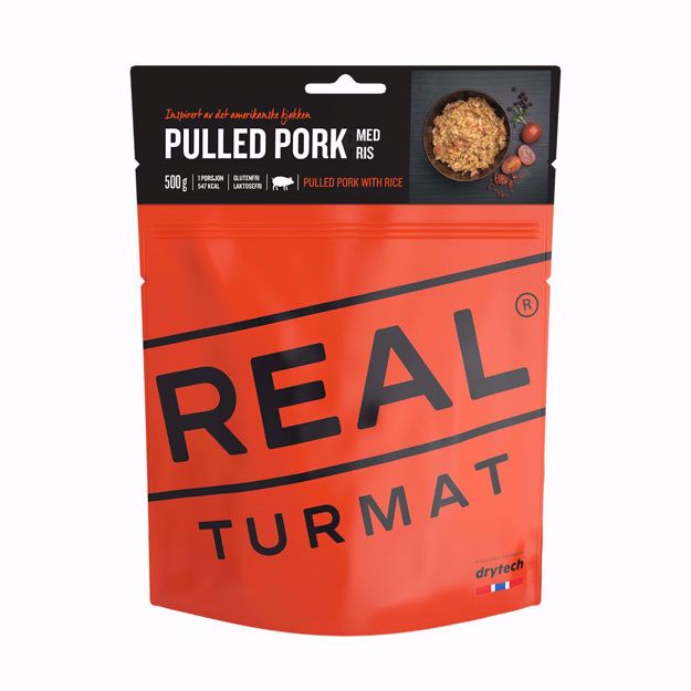 Bilde av REAL Turmat Pulled Pork med ris