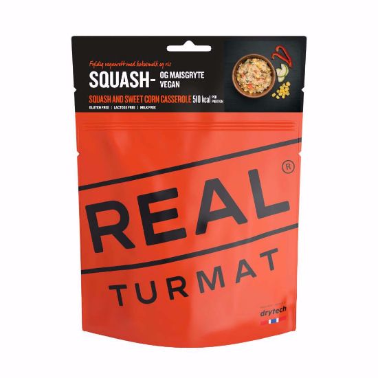 Bilde av REAL Turmat Squash- og maisgryte vegan