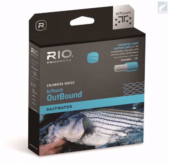 Bilde av RIO OutBound Saltwater  OneColor WF10F/I Gray/Yellow