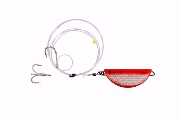 Bilde av Westin Halibut Anti Twist Rig 450g Orange Flash