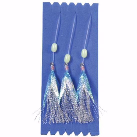 Bilde av GLITTERVING BLÅ 6/0