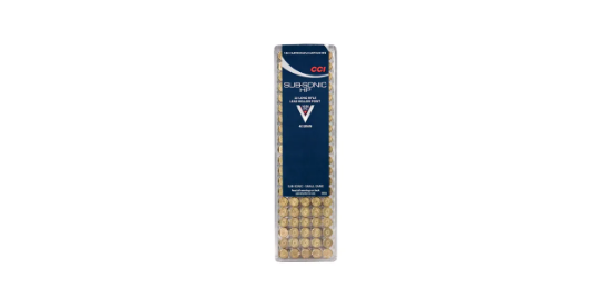 Bilde av CCI 22 LR SUBSONIC 40GR.HP (100 pk.)