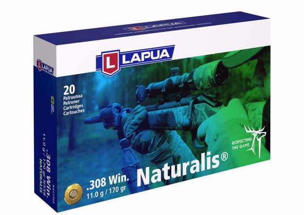 Bilde av Lapua 308 Win 11,0g/170grs NATURALIS