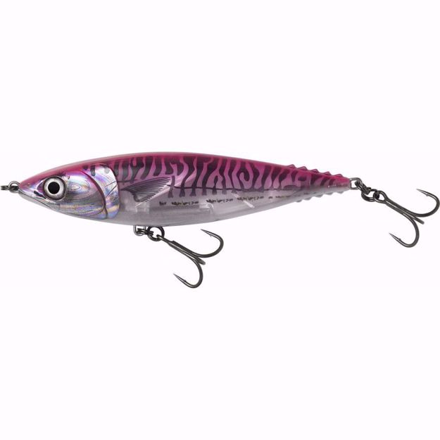 Bilde av 3D MACK STICK 13CM 50G SINKING PINK TIGER