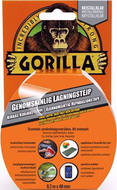 Bilde av Gorilla Reprasjonsteip Blank 48mm