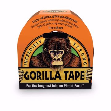 Vis detaljer for Gorilla Tape Black 48mm Bilde av Gorilla Tape Black 48mm