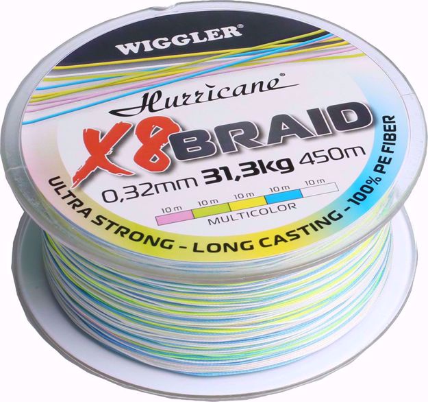 Bilde av Hurricane X8 Braid Multicolor 450m 0,32