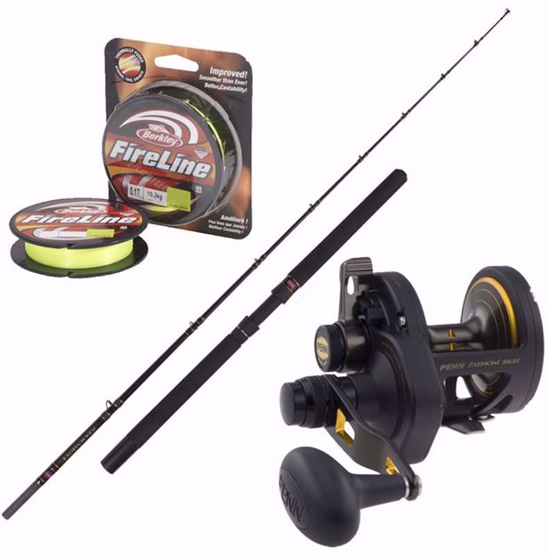 Bilde av Penn Proff Sett 2-speed 15-40lb