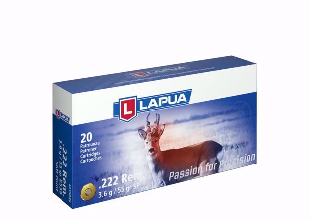 Bilde av Lapua 222 Rem 3,6g / 55grs